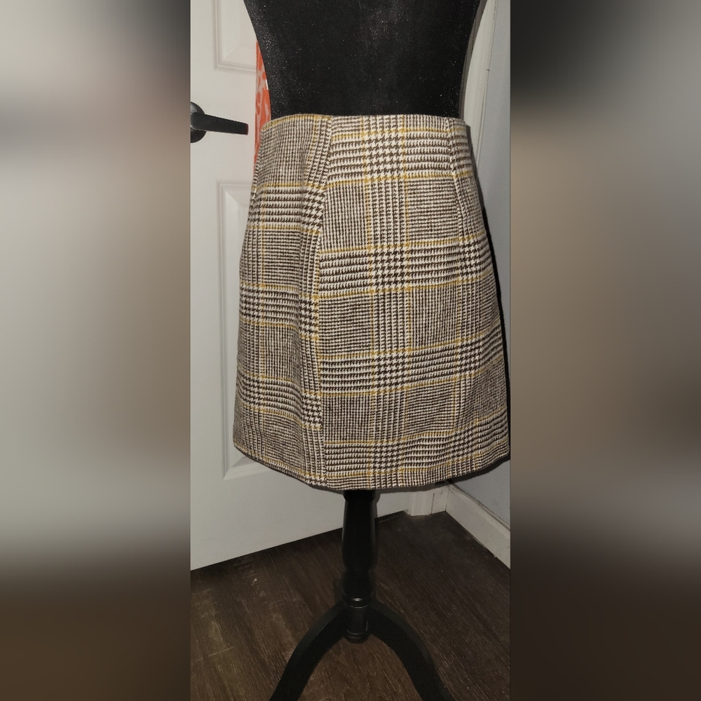 Forever21 plaid skirt